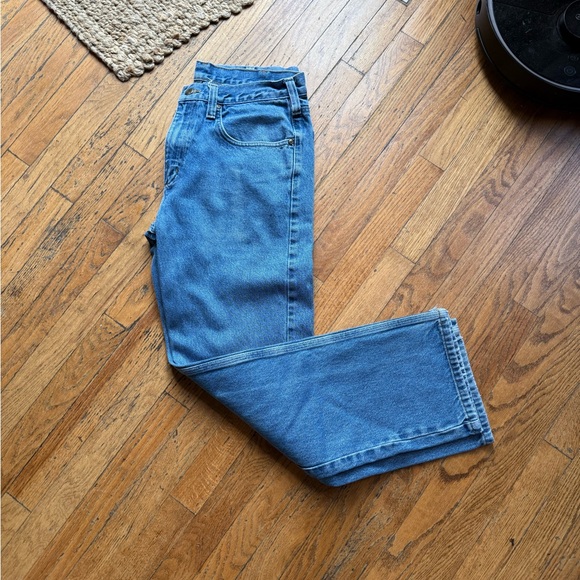 Carhartt Other - Carhart Mens Classic Blue Denim Jeans size: 34x 32